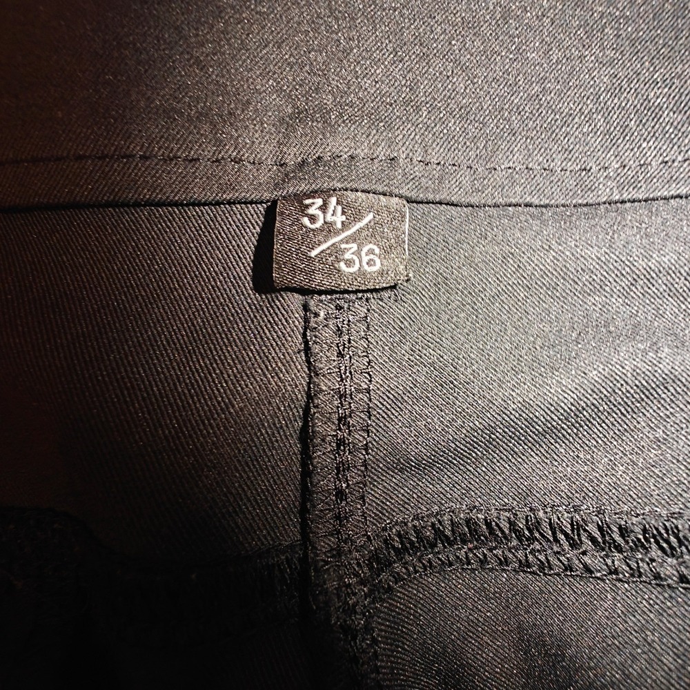 Public Rec Workday Pant Mens 34x36 BLK Slim Straight Five Pocket Chino Trousers - Picture 4 of 9
